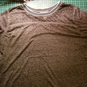 Just Be Burnt Out Black T-shirt Short Sleeve 2X